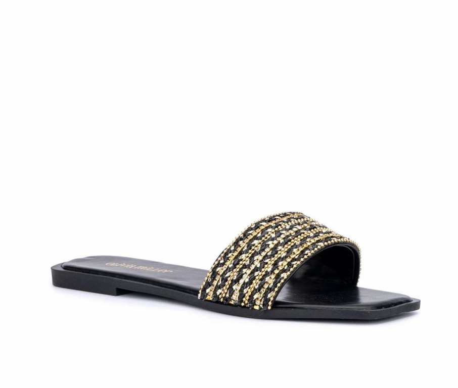 Flat Sandals * | Women'S Olivia Miller Victoria Sandals