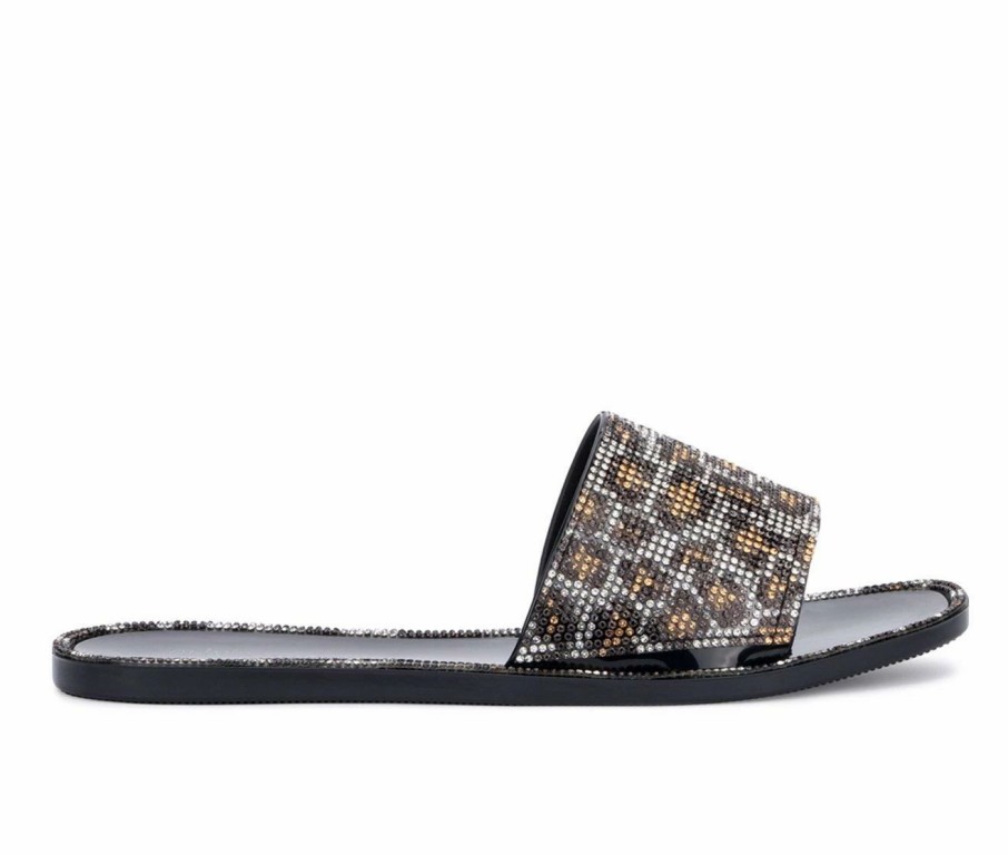 Flat Sandals * | Women'S Olivia Miller Adriana Sandals