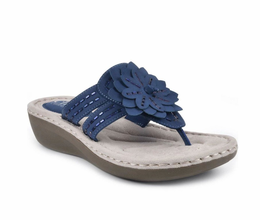 Flip-Flops * | Women'S Cliffs By White Mountain Cupcake Ii Flip-Flops