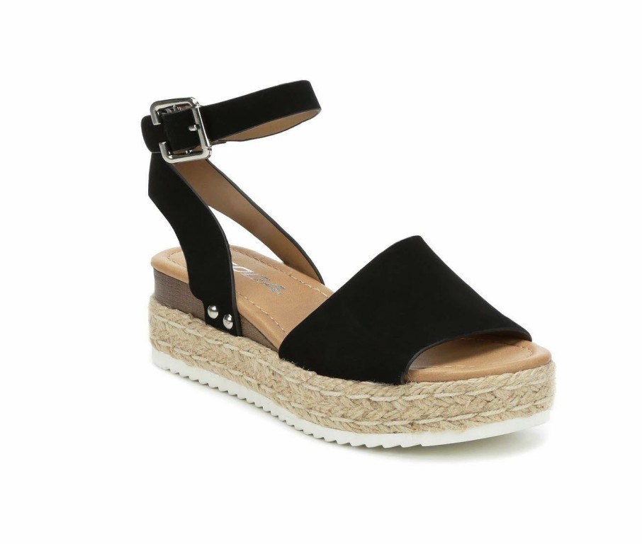 Flat Sandals * | Girls' Soda Little Kid & Big Kid Topic Platform Sandals