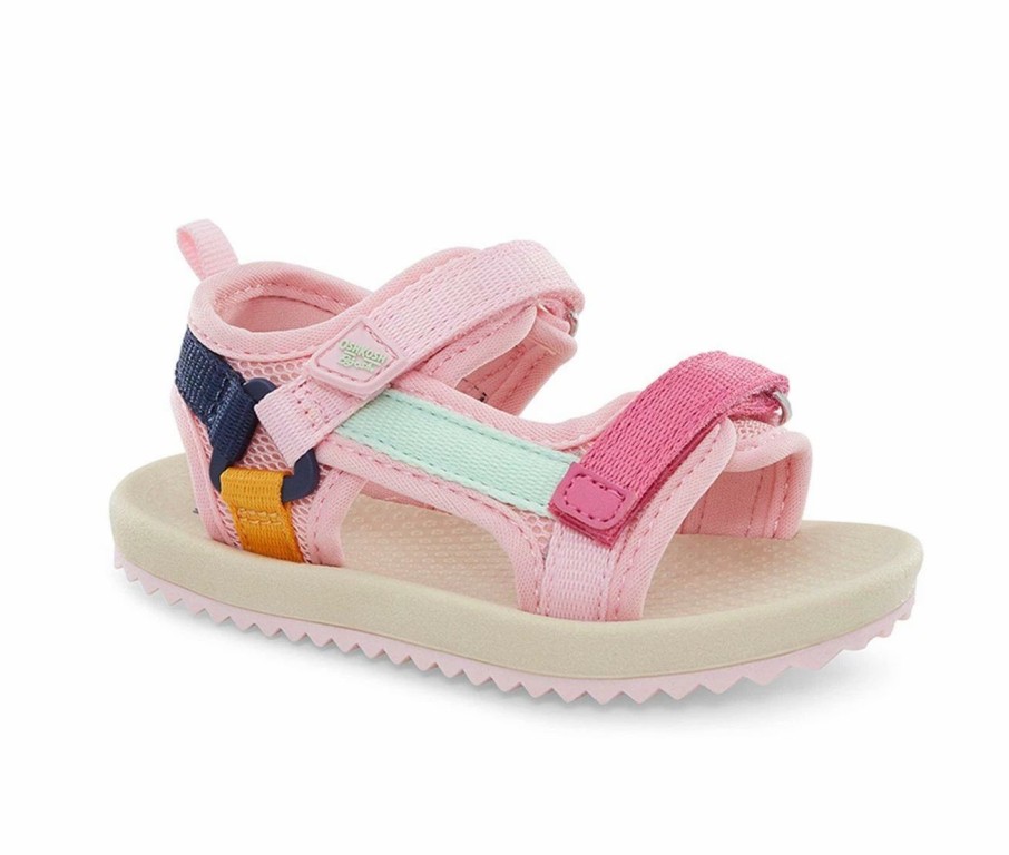 Flat Sandals * | Girls' Oshkosh B'Gosh Toddler & Little Kid Pascal Sandals