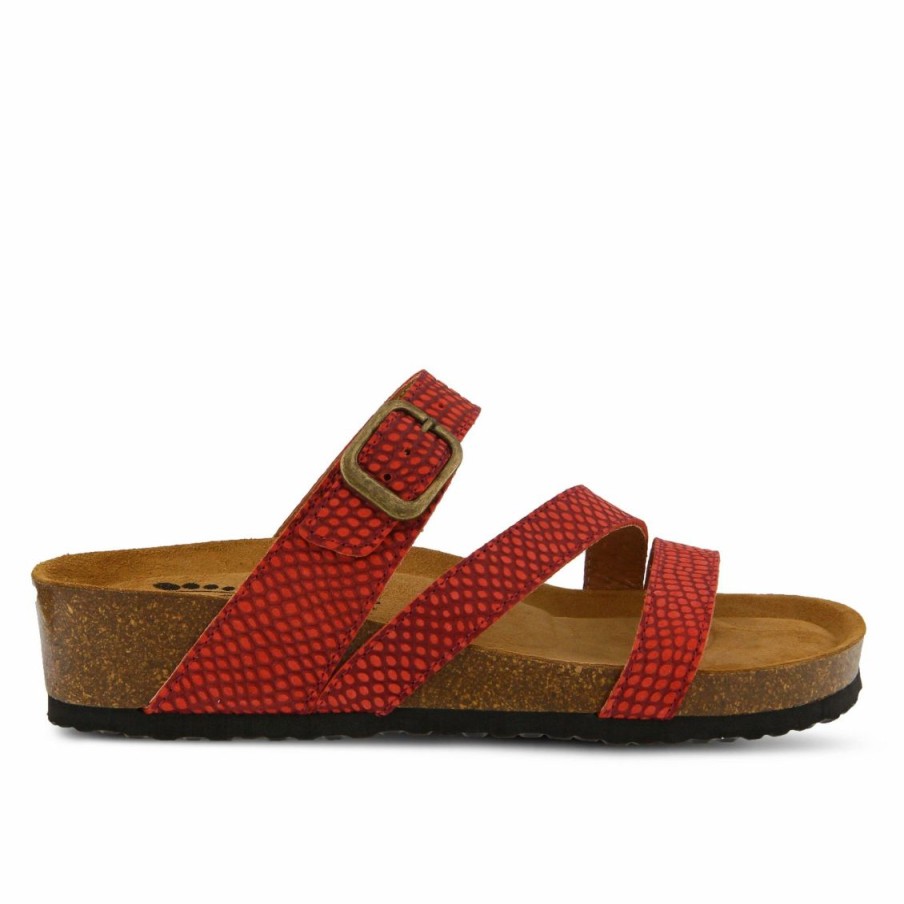 Footbed Sandals * | Women'S Spring Step Flossie Footbed Sandals