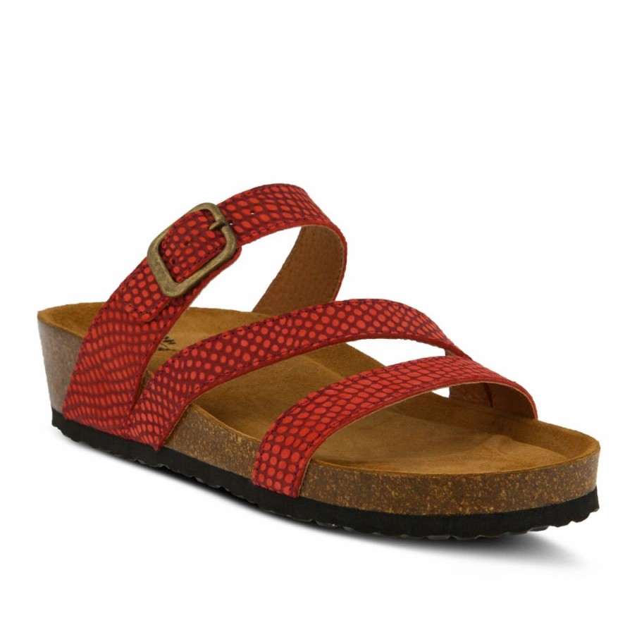 Footbed Sandals * | Women'S Spring Step Flossie Footbed Sandals