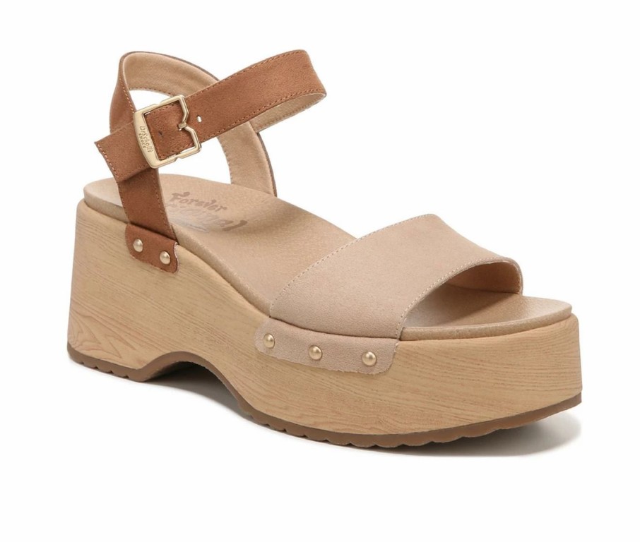 Platform Sandals * | Women'S Dr. Scholls Dublin Platform Wedge Sandals