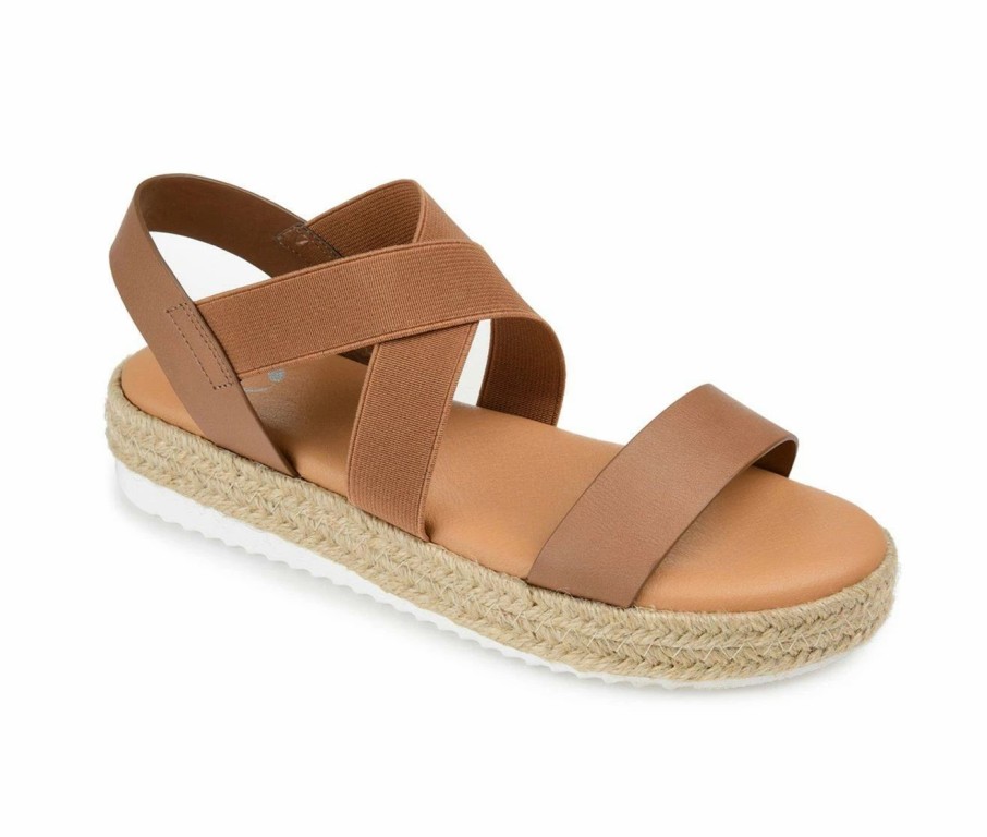 Flat Sandals * | Women'S Journee Collection Caroline Espadrille Sandals