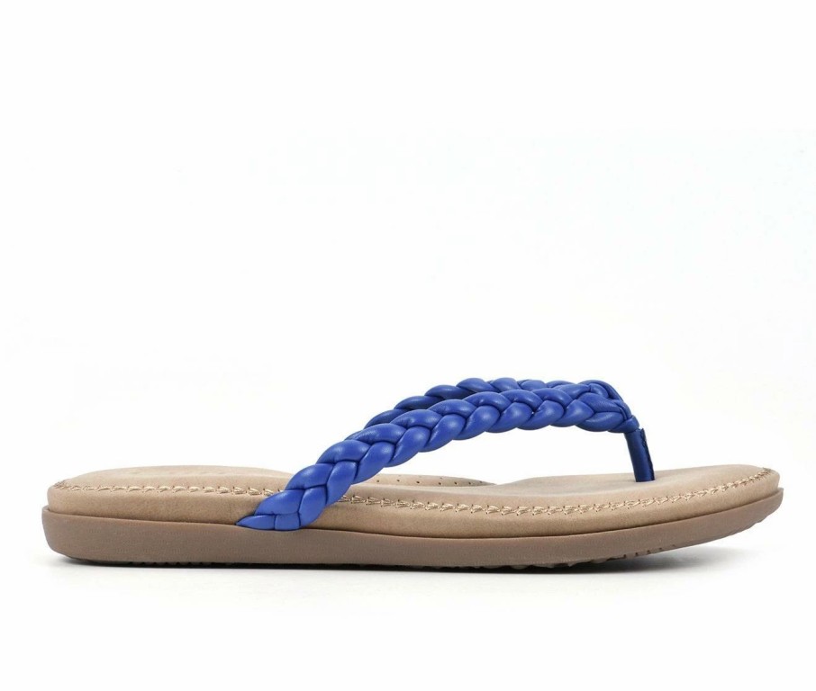 Flip-Flops * | Women'S Cliffs By White Mountain Freedom Flip-Flops