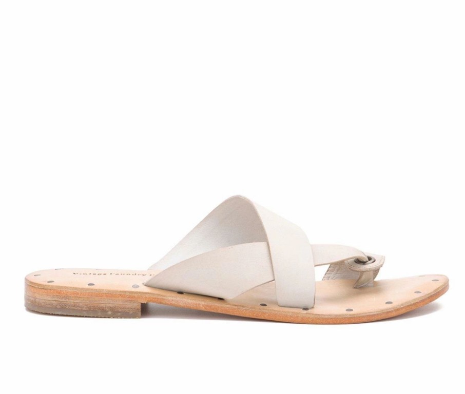 Flat Sandals * | Women'S Vintage Foundry Co Eleni Slide Sandals