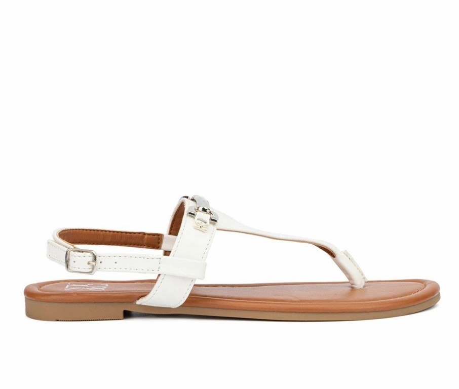 Flat Sandals * | Women'S New York And Company Angelica Sandals