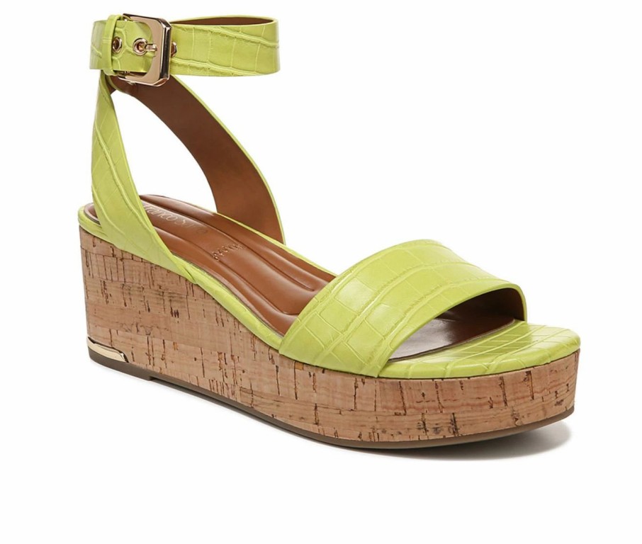 Platform Sandals * | Women'S Franco Sarto Presley Platform Wedge Sandals