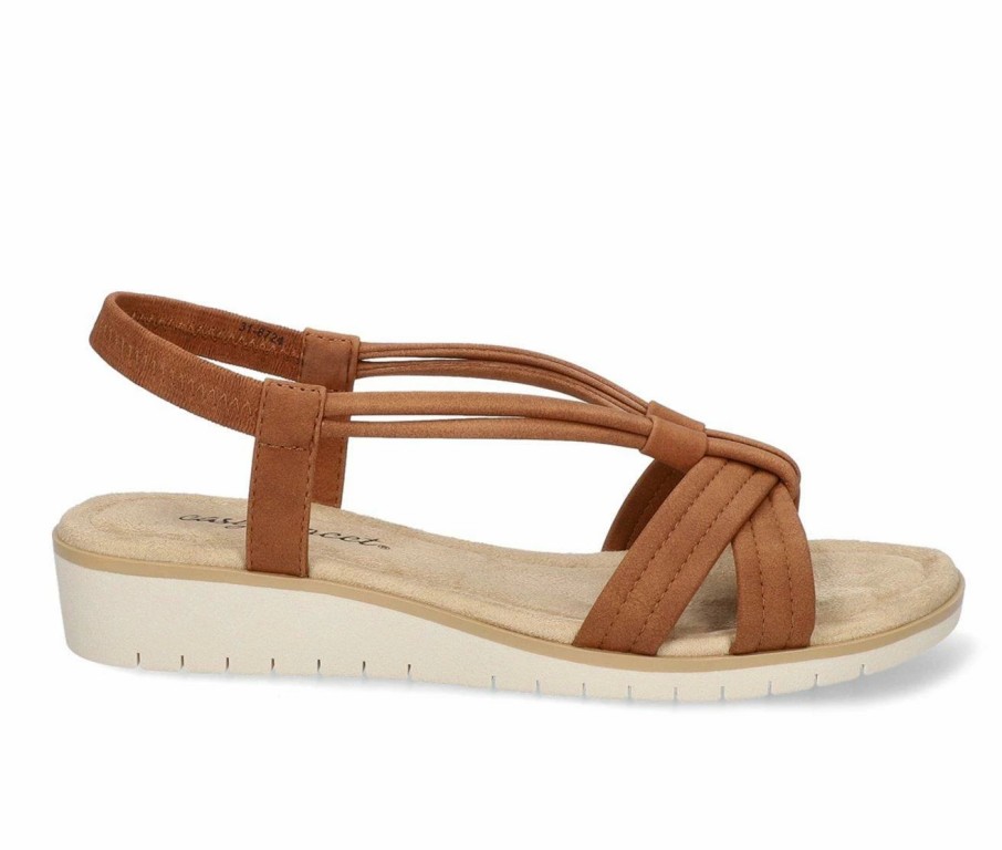 Flat Sandals * | Women'S Easy Street Dana Slingback Sandals