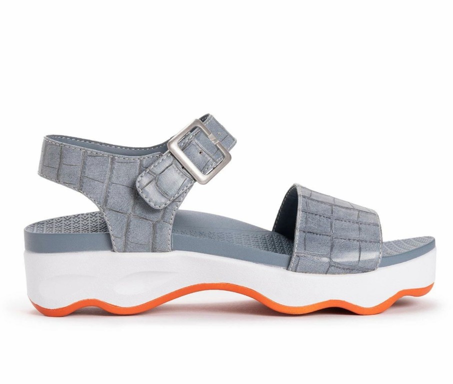 Platform Sandals * | Women'S Muk Luks Roller Skate Platform Sandals