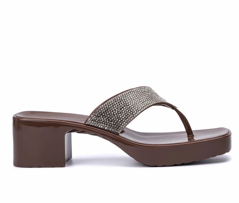 Flip-Flops * | Women'S Olivia Miller Suzzie Dress Sandals