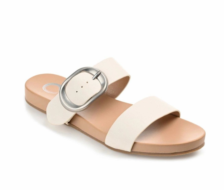 Footbed Sandals * | Women'S Journee Collection Crysta Footbed Sandals