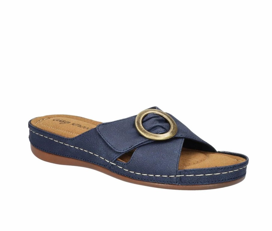 Flat Sandals * | Women'S Easy Street Bloomer Sandals