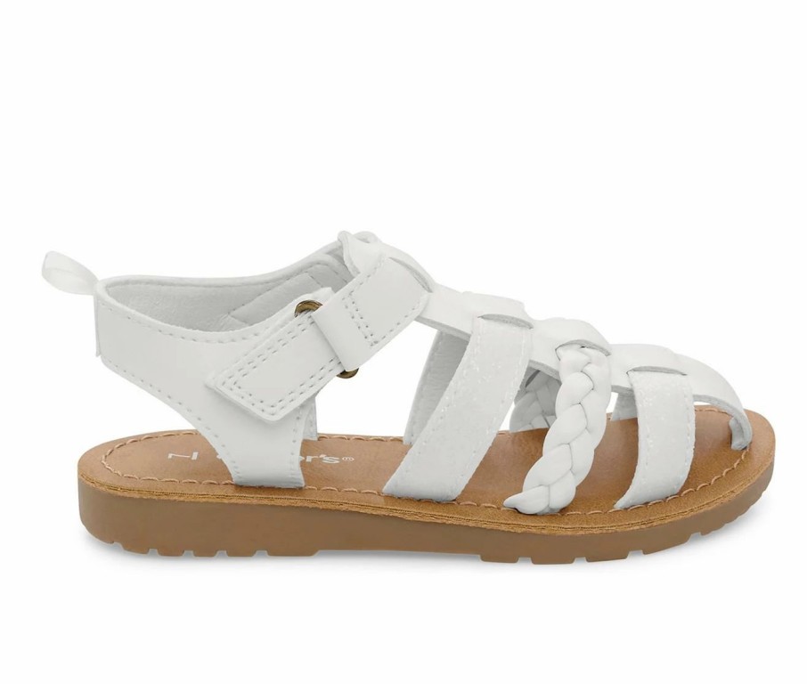 Flat Sandals * | Girls' Carters Toddler & Little Kid Nyra Sandals