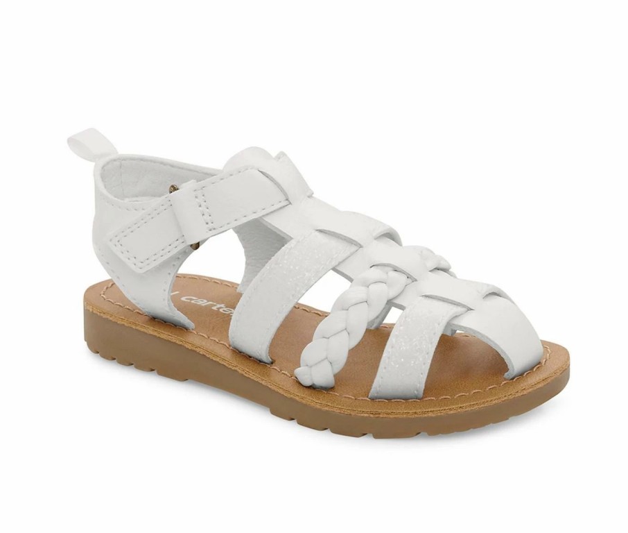 Flat Sandals * | Girls' Carters Toddler & Little Kid Nyra Sandals