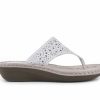 Flip-Flops * | Women'S Cliffs By White Mountain Calling Wedge Flip-Flops