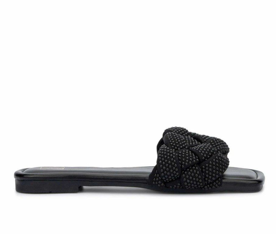 Flat Sandals * | Women'S New York And Company Caris Braided Sandals