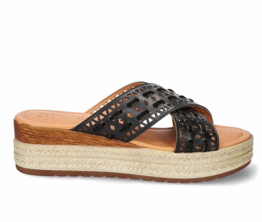 Platform Sandals * | Women'S Bella Vita Italy Exa-Italy Espadrille Wedge Sandals