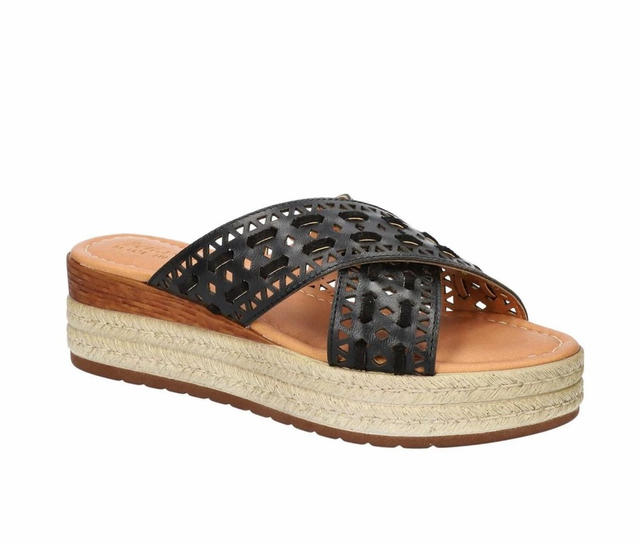 Platform Sandals * | Women'S Bella Vita Italy Exa-Italy Espadrille Wedge Sandals