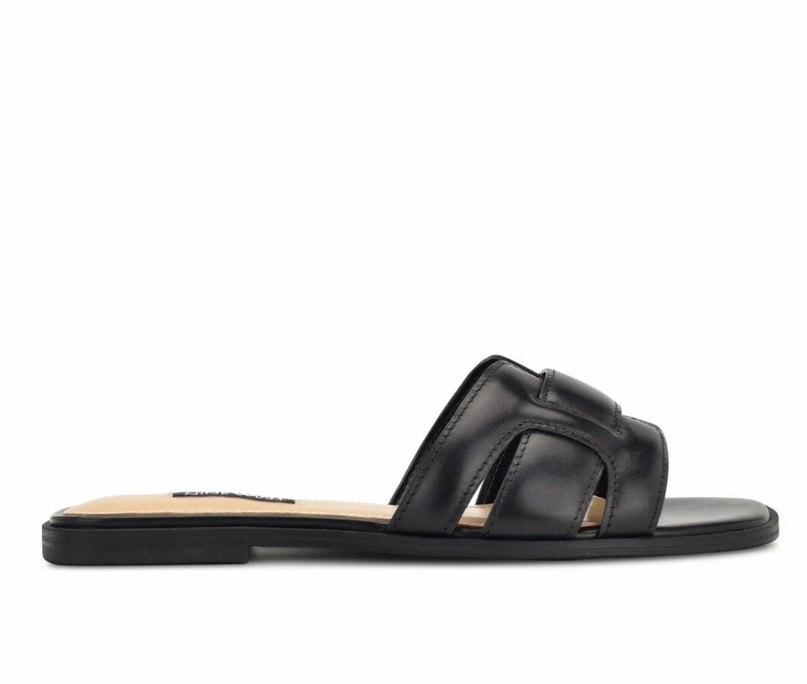 Flat Sandals * | Women'S Nine West Germani Sandals