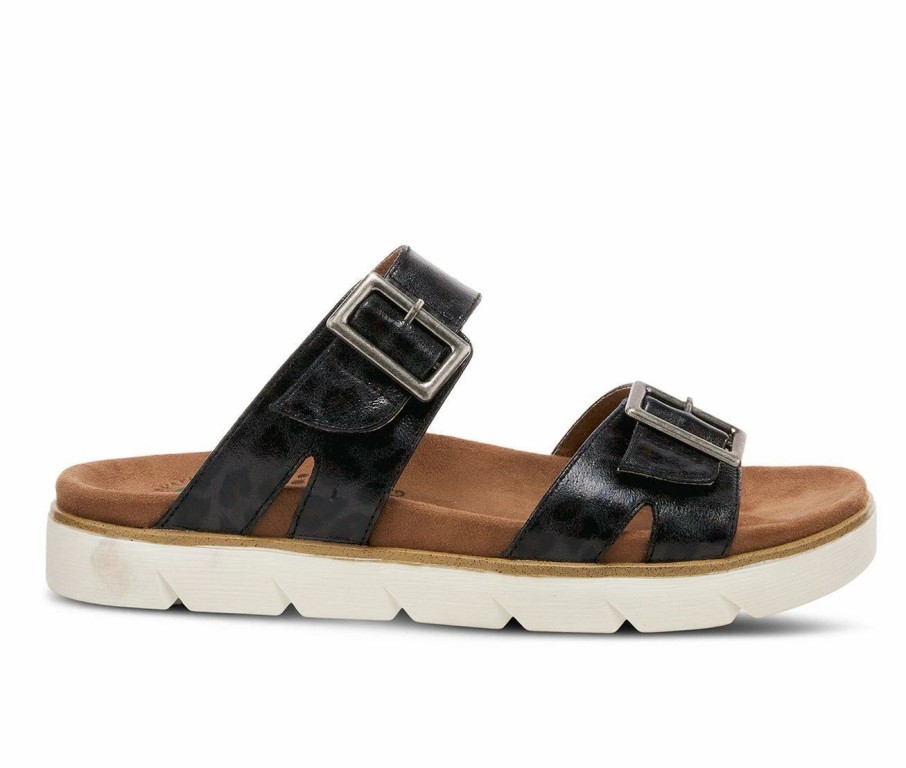 Flat Sandals * | Women'S Spring Step Harlowie Footbed Sandals