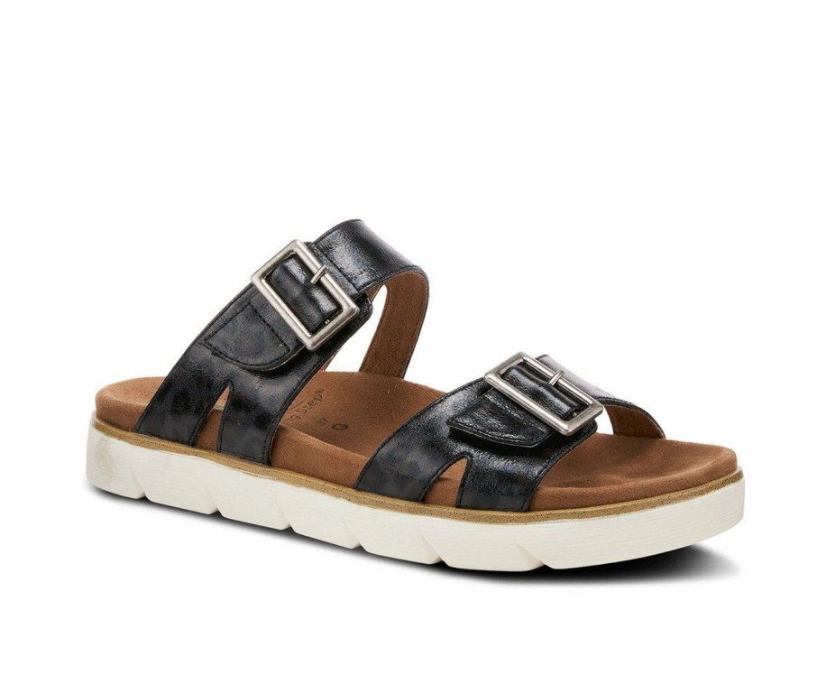 Flat Sandals * | Women'S Spring Step Harlowie Footbed Sandals