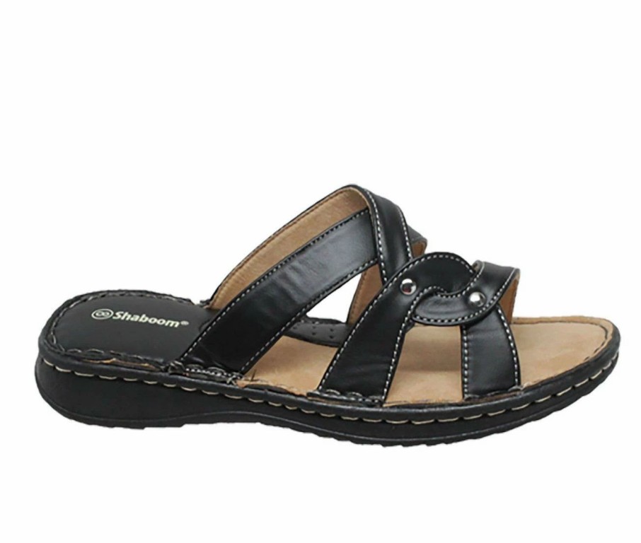 Flat Sandals * | Women'S Shaboom Weave Comfort Sandals