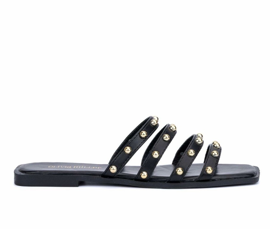 Flat Sandals * | Women'S Olivia Miller Heidi Sandals