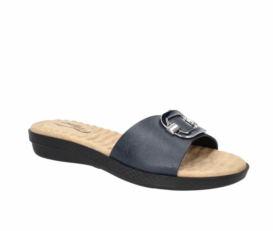 Flat Sandals * | Women'S Easy Street Sunshine Sandals