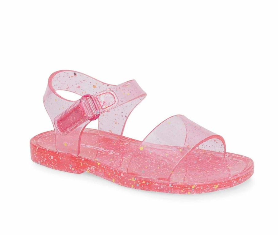 Flat Sandals * | Girls' Carters Toddler & Little Kid Iris Jelly Sandals