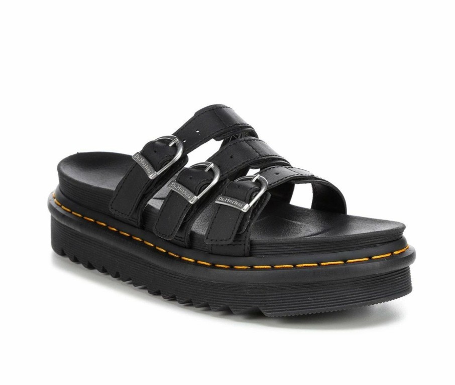 Platform Sandals * | Women'S Dr. Martens Blaire Slide Platform Sandals