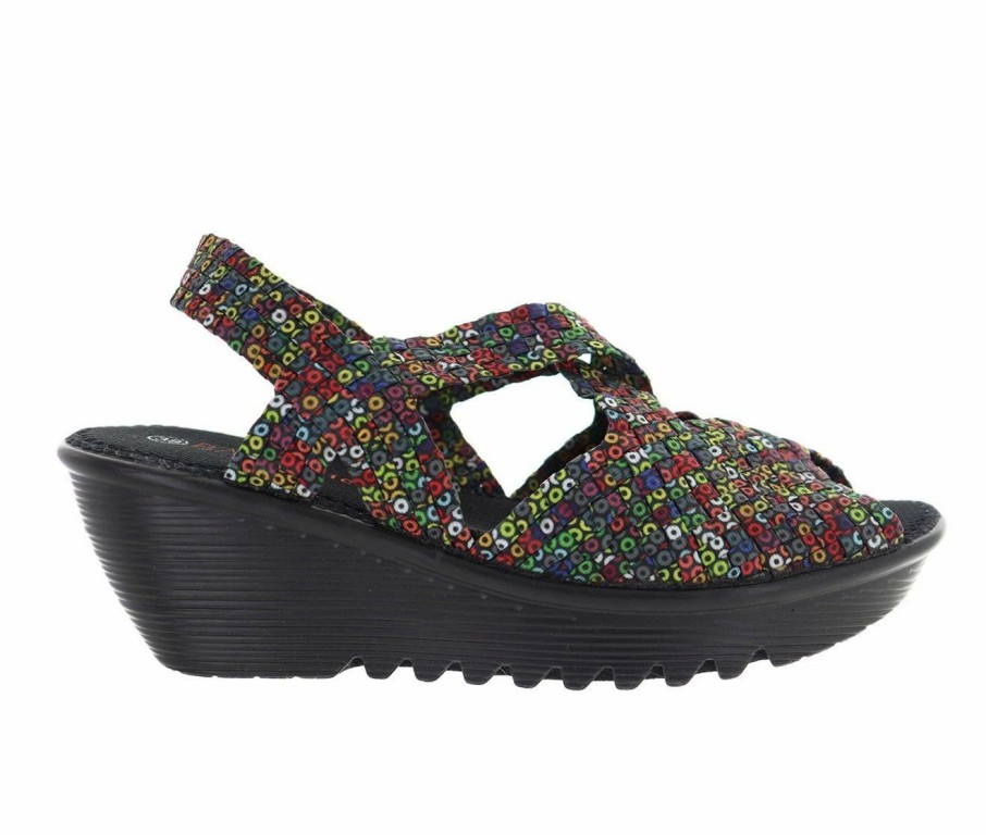 Platform Sandals * | Women'S Bernie Mev Brighten Wedge Sandals