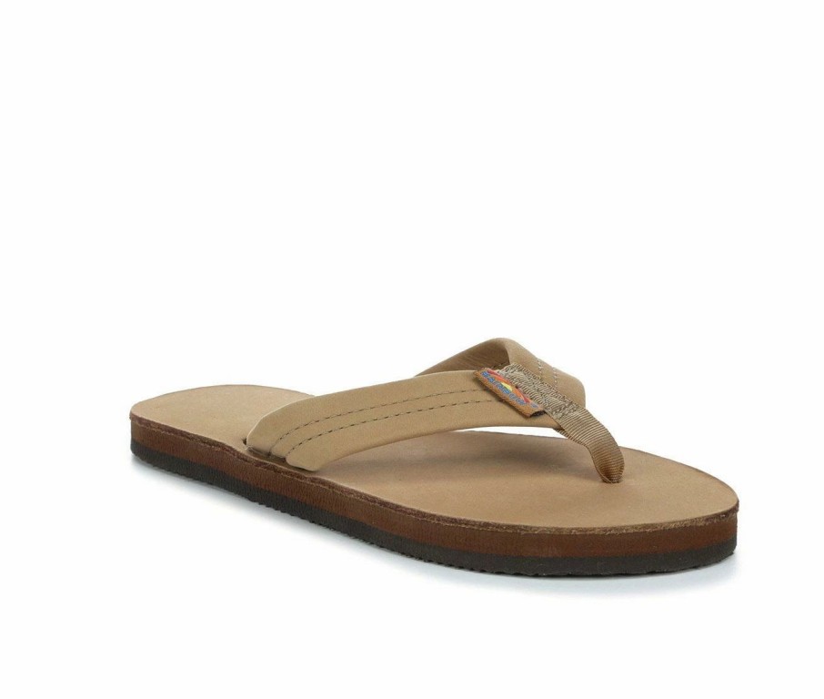 Flip-Flops * | Boys' Rainbow Sandals Little Kid & Big Kid Leather Flip-Flops