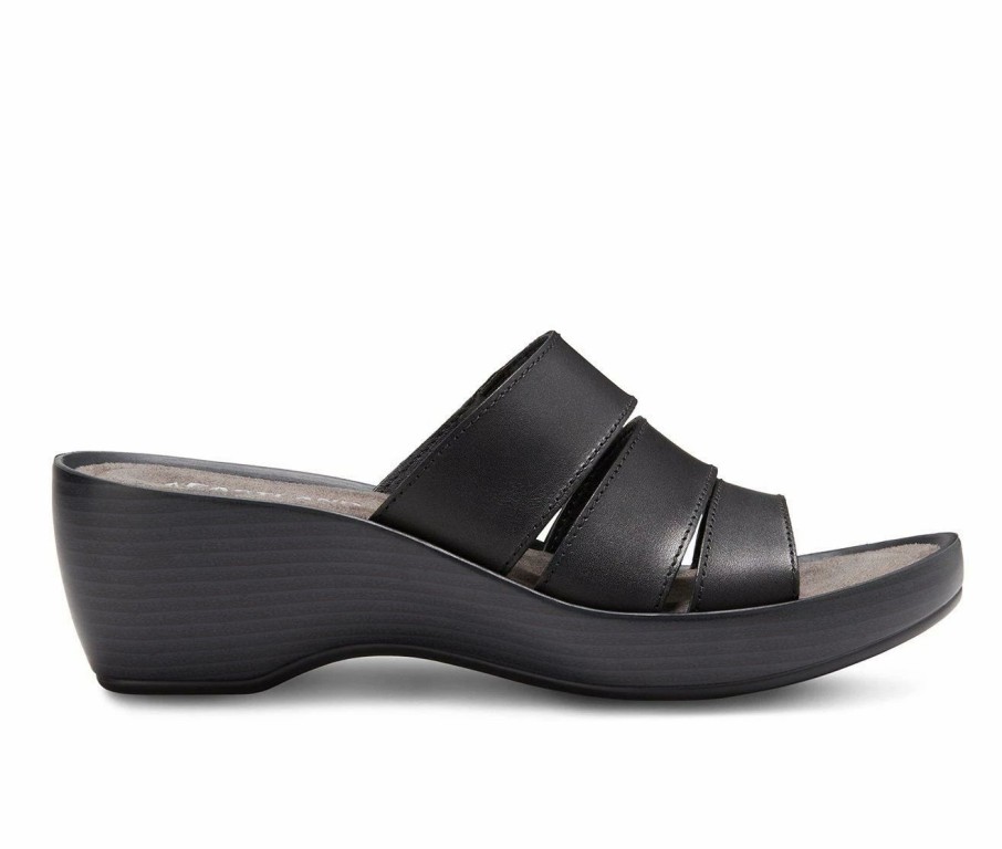 Heeled Sandals * | Women'S Eastland June Slide Sandals