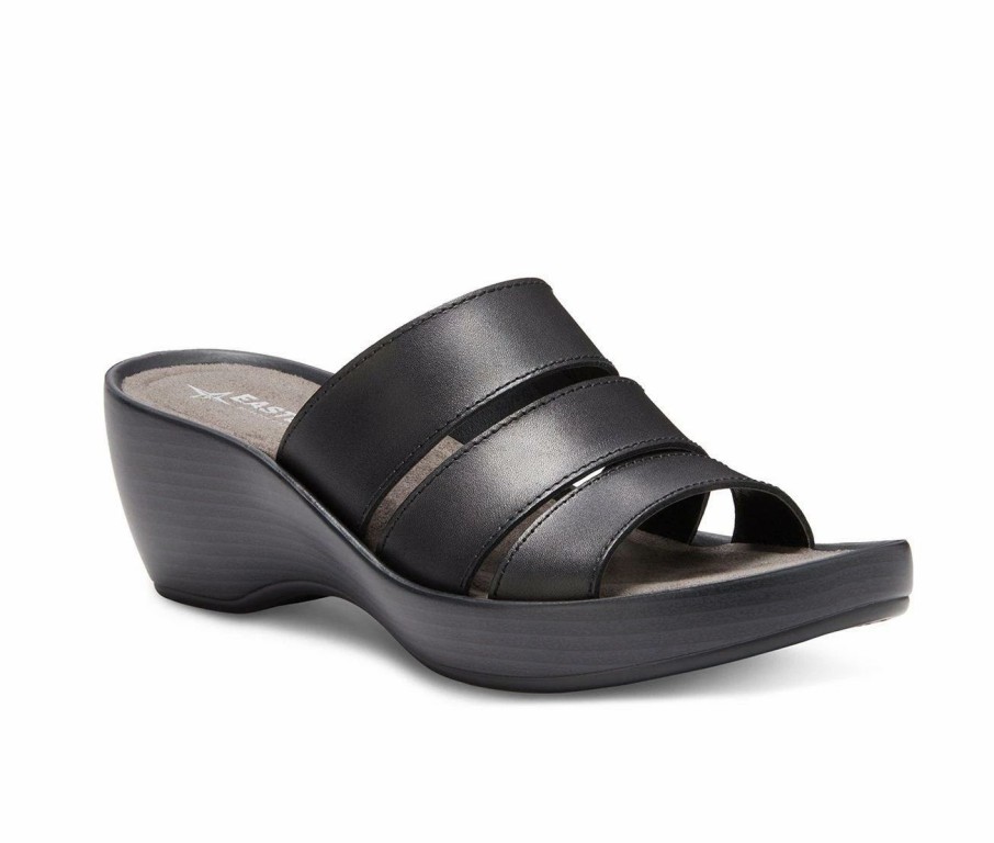 Heeled Sandals * | Women'S Eastland June Slide Sandals