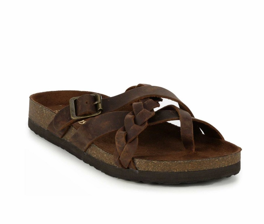 Footbed Sandals * | Women'S White Mountain Harrington Footbed Sandals