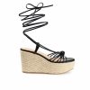 Platform Sandals * | Women'S Journee Collection Catalinn Espadrille Platform Wedges