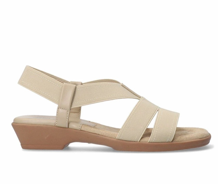 Flat Sandals * | Women'S Easy Street Treasure Heeled Sandals