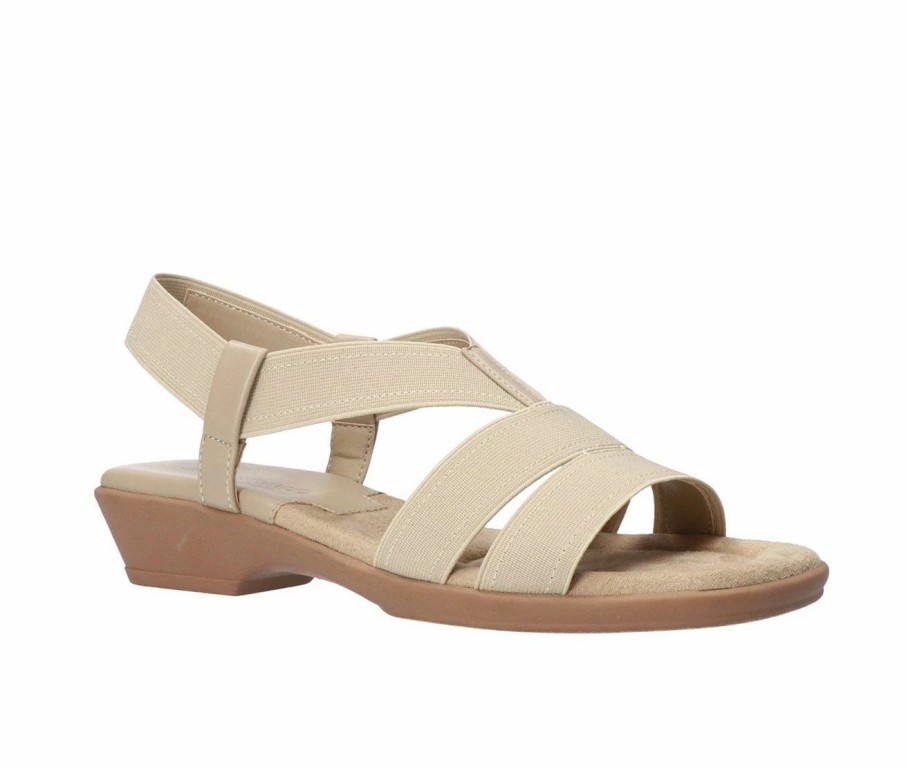 Flat Sandals * | Women'S Easy Street Treasure Heeled Sandals