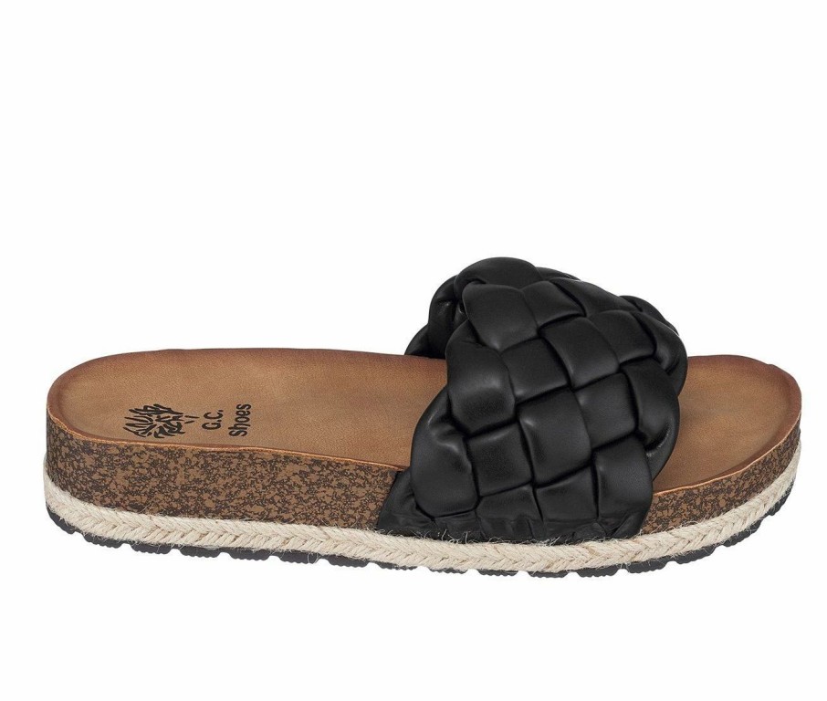 Footbed Sandals * | Women'S Gc Shoes Lesley Footbed Sandals