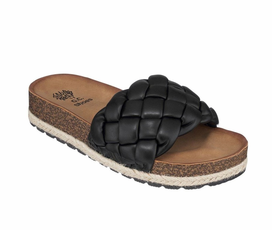 Footbed Sandals * | Women'S Gc Shoes Lesley Footbed Sandals