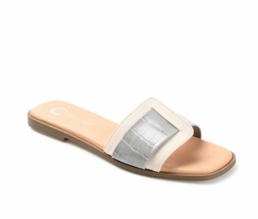 Flat Sandals * | Women'S Journee Collection Victorya Slip On Sandals