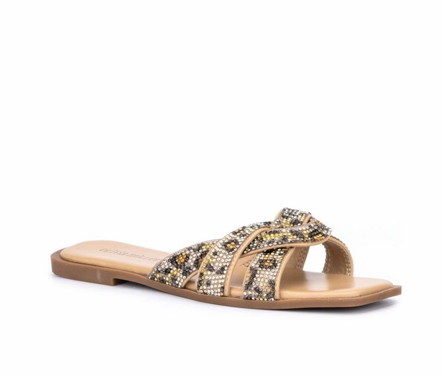 Flat Sandals * | Women'S Olivia Miller Marianne Sandals