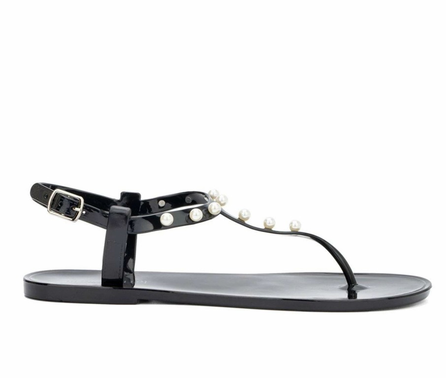 Flat Sandals * | Women'S Olivia Miller Geneva Sandals