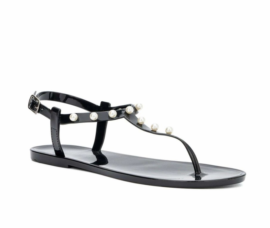 Flat Sandals * | Women'S Olivia Miller Geneva Sandals