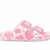 Flat Sandals * | Girls' Olivia Miller Little Kid & Big Kid Moo Pink Footbed Sandals