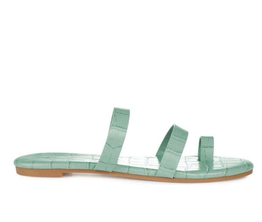 Flat Sandals * | Women'S Journee Collection Daiya Slide Sandals