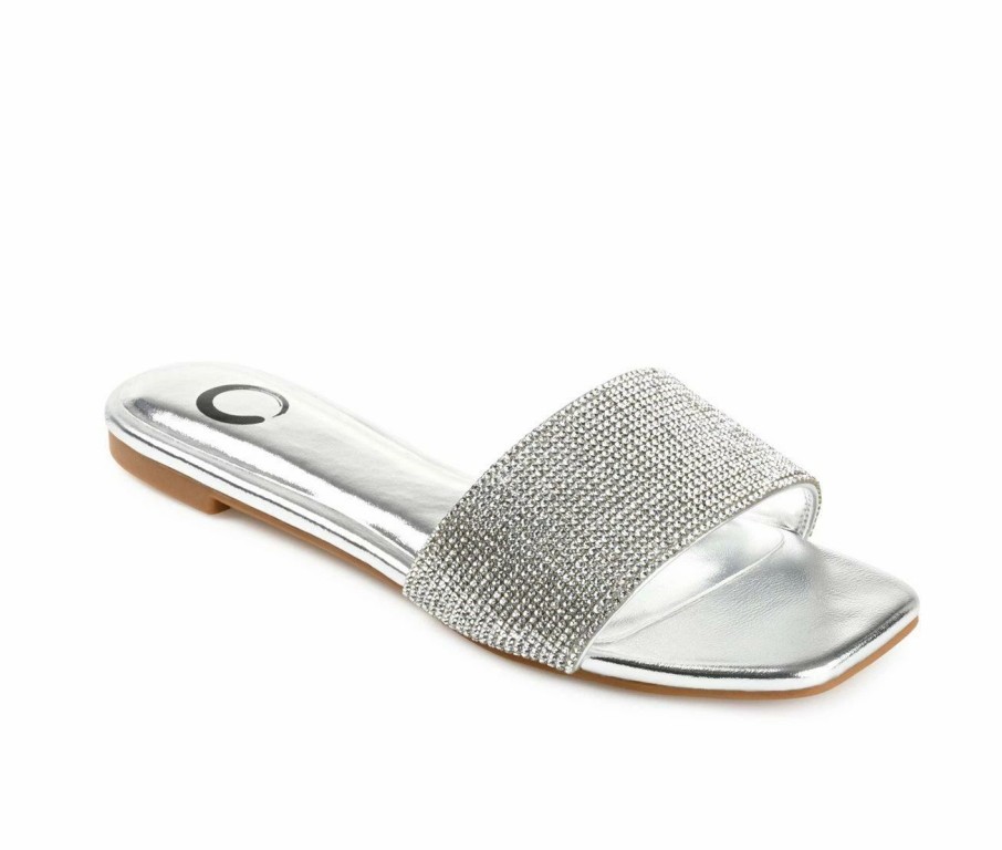 Flat Sandals * | Women'S Journee Collection Grayce Special Occasion Slide Sandals