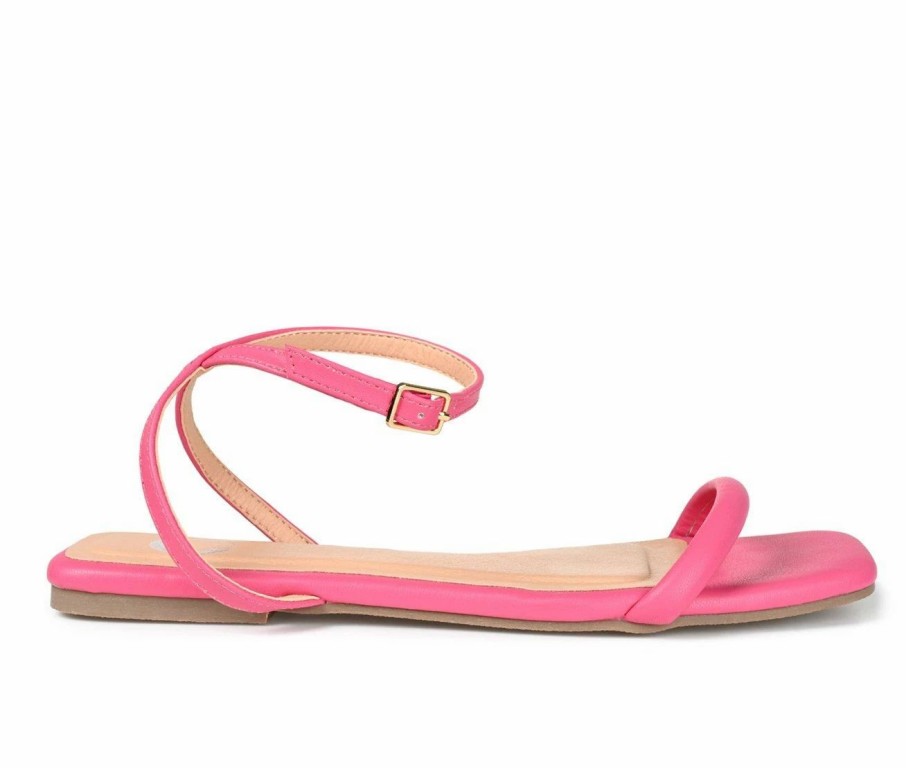 Flat Sandals * | Women'S Journee Collection Veena Flat Sandals